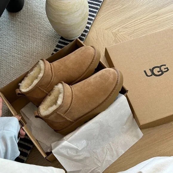UGG Shoes - UGG Tan Platform Shoes